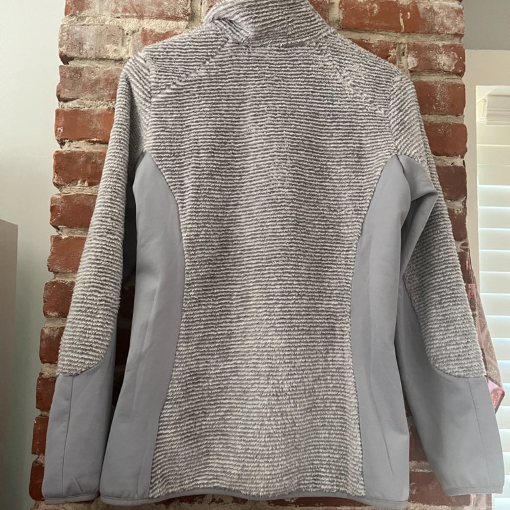 Columbia Fuzzy Striped Full Zip Jacket - Picture 5 of 6